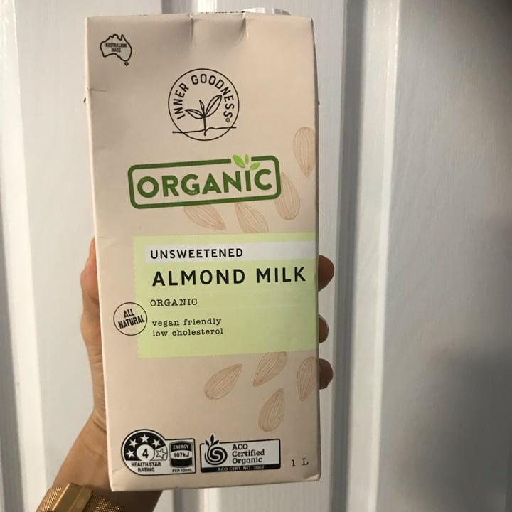 photo of Inner Goodness Unsweetened Almond Milk shared by @smarti on  24 May 2022 - review