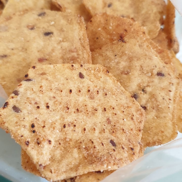 photo of Marks & Spencer Food (M&S) Wholegrain 3 Seed Sweet Potato Lightly Salted Crackers shared by @cytan21 on  04 Dec 2022 - review