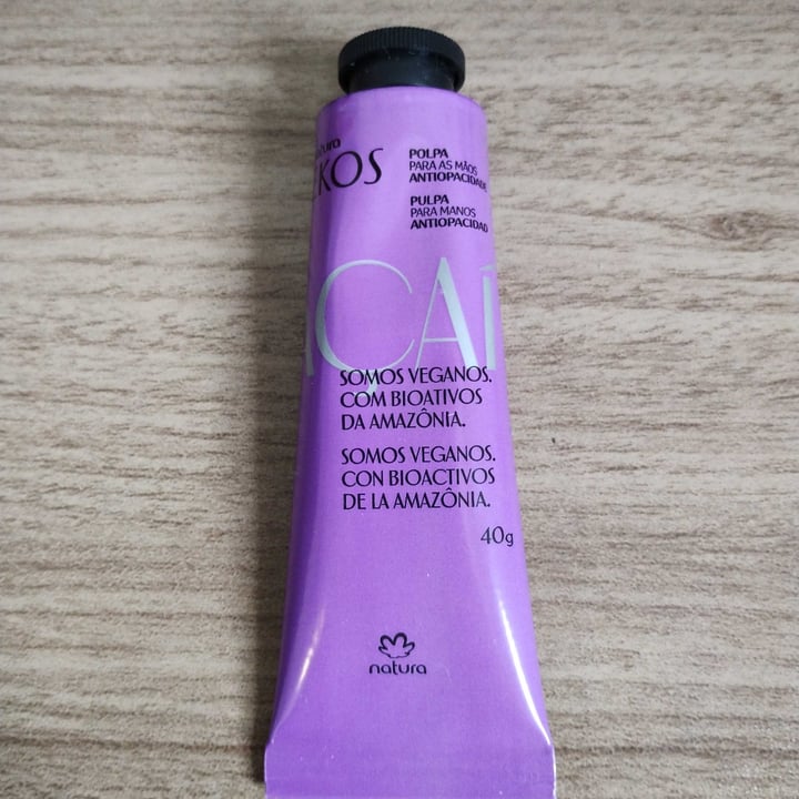 photo of Natura Ekos Acai Pulpa hidratante de manos  shared by @barbara92stela30 on  18 May 2022 - review