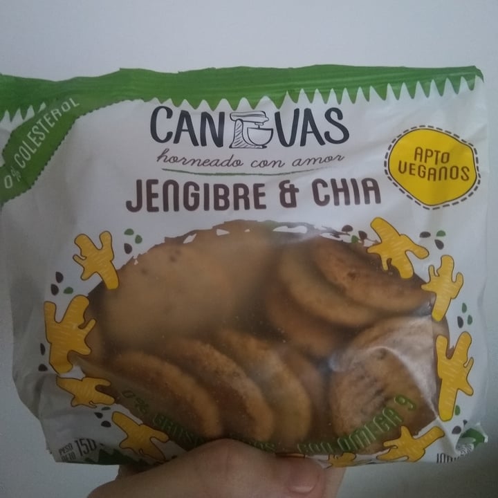 photo of Canvas Galletitas de Jengibre & Chia shared by @mariamaske on  04 Feb 2022 - review
