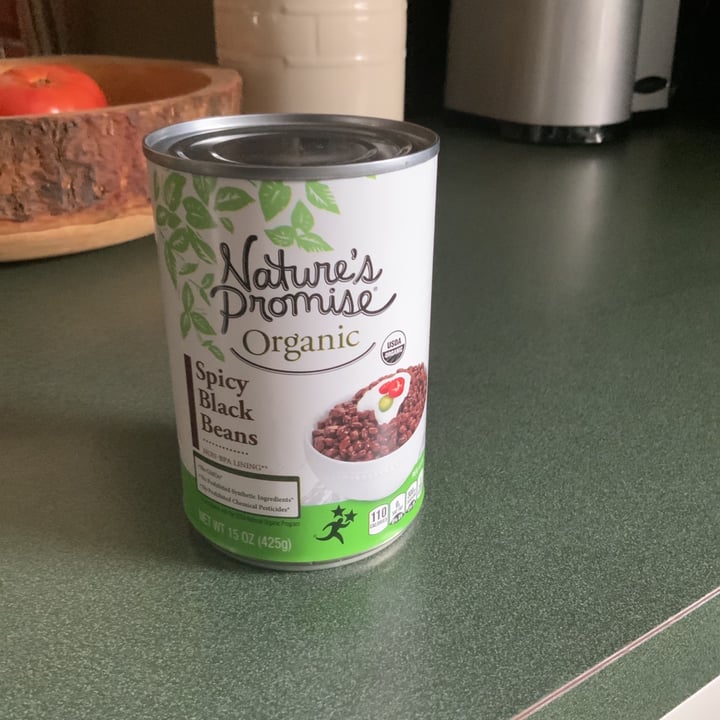 photo of Nature's Promise Spicy Black Beans shared by @janinepappas on  20 May 2020 - review