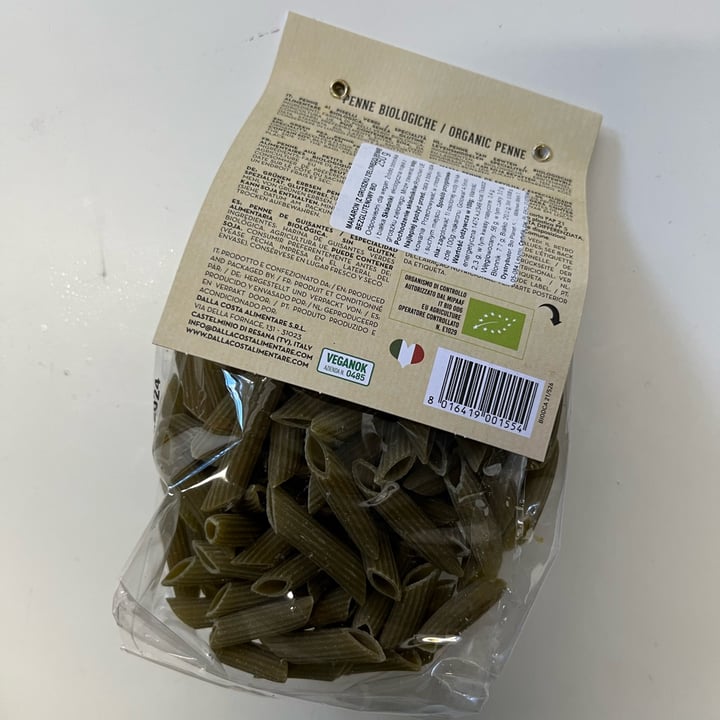 photo of Dalla costa Penne biologiche 100% piselli shared by @o0to on  04 Nov 2022 - review