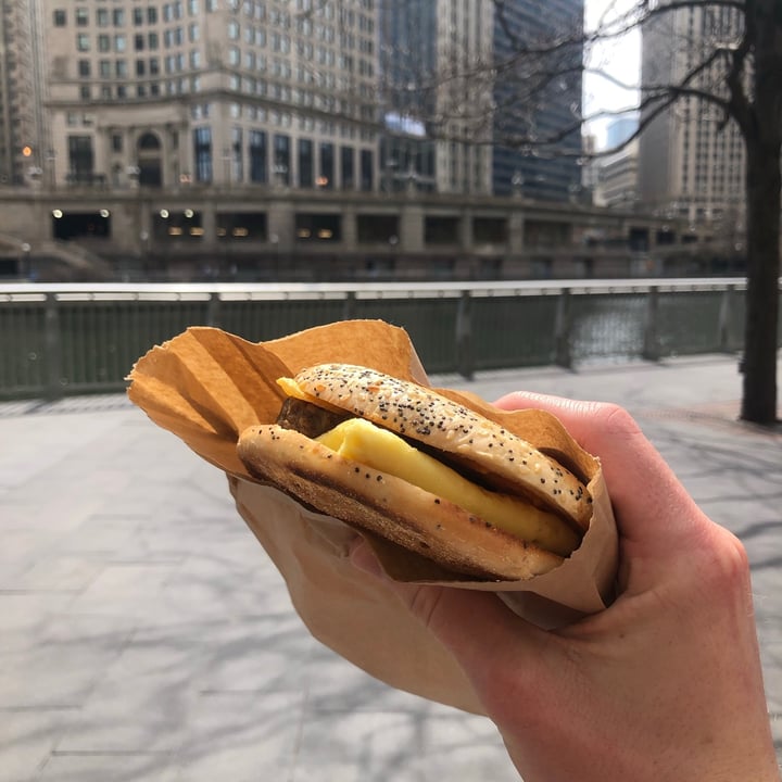 review photo of Peet's Coffee Everything Plant-Based Sandwich shared by @wharding on 05 May 2021 - review