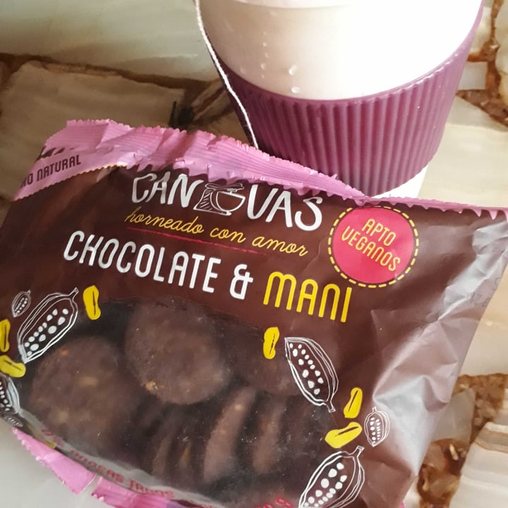 photo of Canvas Galletita de chocolate y maní shared by @valenthine on  04 Dec 2020 - review
