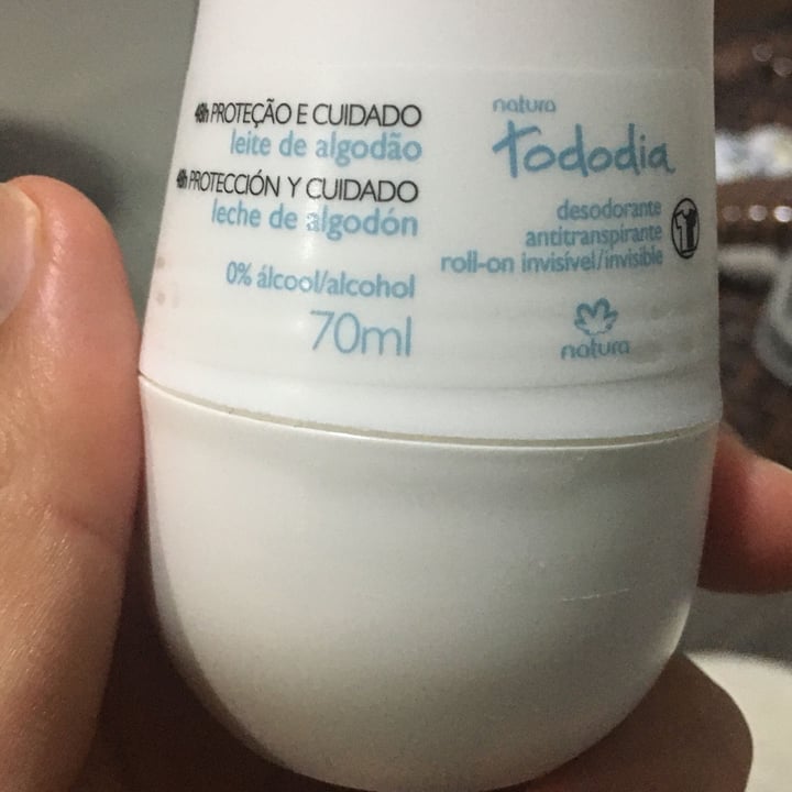 photo of Natura Desodorante Antitranspirante roll-on leche de algodón shared by @ricardow on  19 Apr 2022 - review