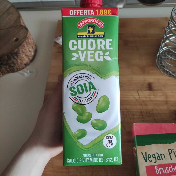 photo of Tapporosso Bevanda Vegetale Di Soia shared by @frafarf on  05 May 2022 - review