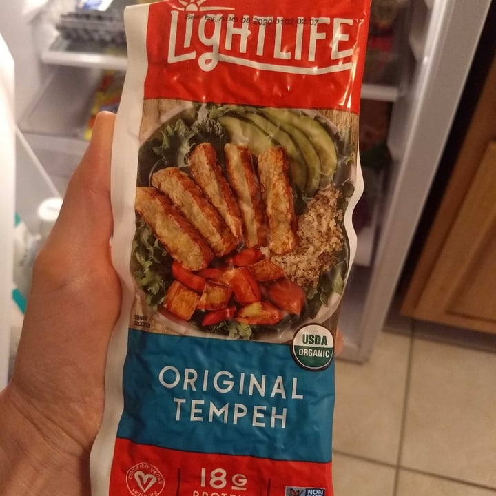 photo of Lightlife Original Tempeh shared by @jzbreunig on  12 Jun 2020 - review