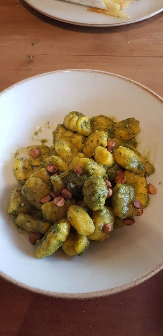 review photo of BAZA Ñoquis de zapallo (opción vegana) shared by @macadw on 01 Mar 2020 - review