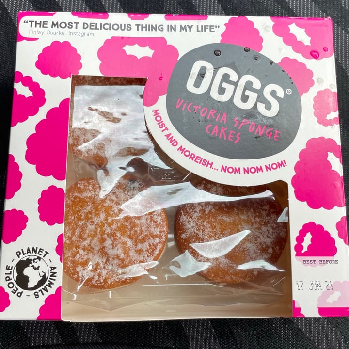 photo of OGGS Victoria Sponge Cakes shared by @missykab on  19 May 2021 - review