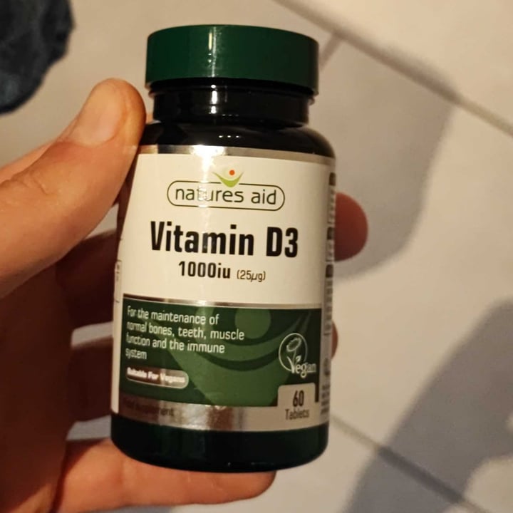 photo of natures aid Vitamina D3 1000iu shared by @euberta89 on  28 Apr 2022 - review