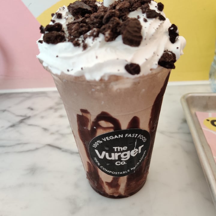 photo of The Vurger Co Oreo Shake shared by @cr0vegan on  18 Sep 2020 - review