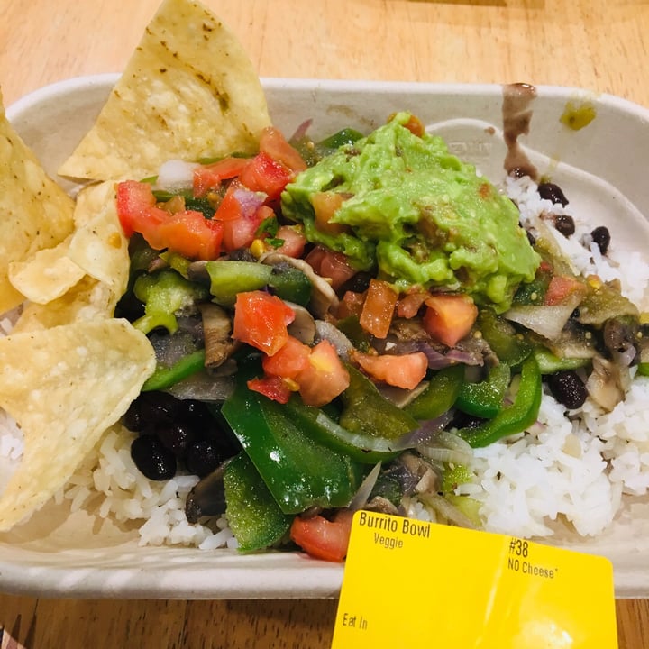 photo of Guzman Y Gomez - Orchard Gateway Vegan Burrito Bowl with Vegetables shared by @herbimetal on  12 Sep 2019 - review