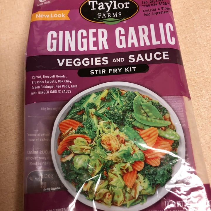 photo of Taylor Farms Ginger Garlic Stir Fry Kit shared by @annettej on  11 Feb 2022 - review