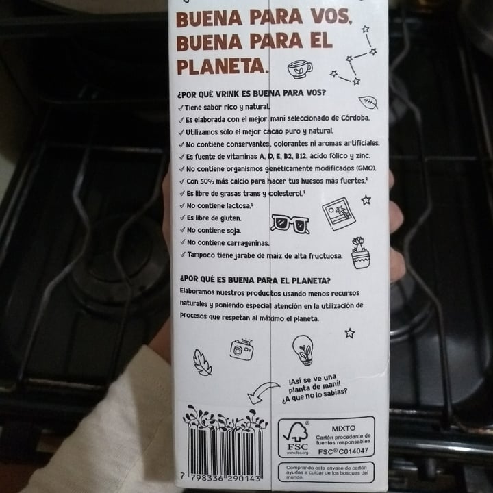 review photo of Vrink Vrink Chocolate de Mani shared by @anuibarrola on 15 Aug 2020 - review