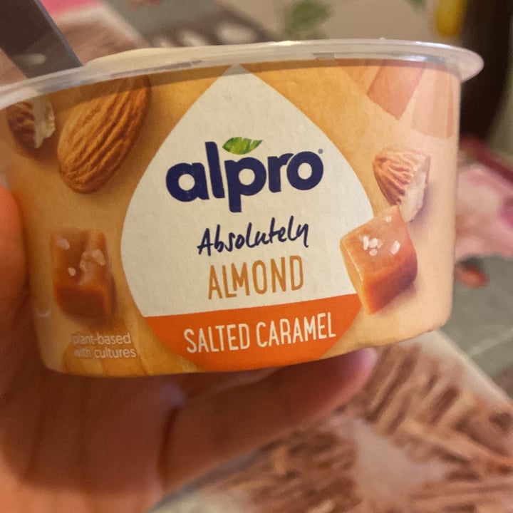 review photo of Alpro Absolutely almond salted caramel shared by @anninarsr on 25 Aug 2022 - review