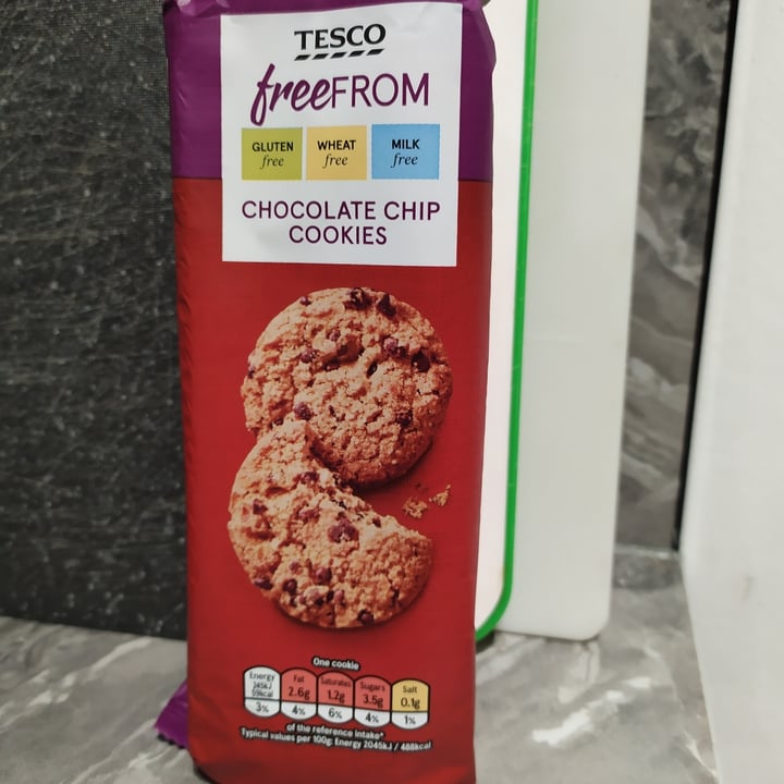 photo of Tesco Free From Chocolate chip cookies shared by @camomilly on  22 Mar 2022 - review