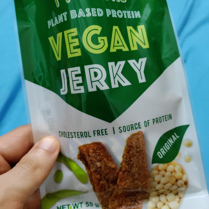 Tong Garden NutriOne Vegan Jerky Original Review abillion