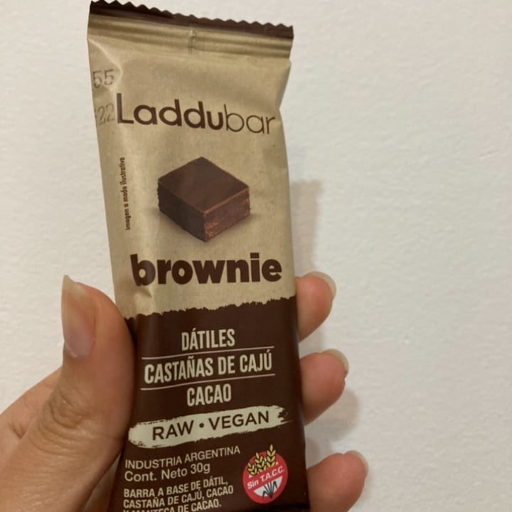 review photo of Laddubar Barra sabor Brownie shared by @maiceva on 20 Jan 2022 - review