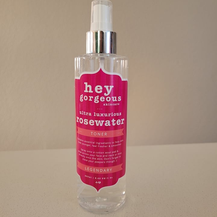 photo of Hey Gorgeous Rosewater Toner shared by @simonel on  15 Oct 2022 - review
