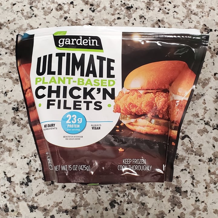 photo of Gardein Ultimate Plant-Based Chick’n Filets shared by @matko on  20 Nov 2021 - review