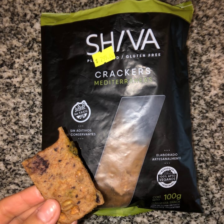 photo of Shiva Crackers Mediterraneas shared by @laritaveganita on  23 May 2022 - review