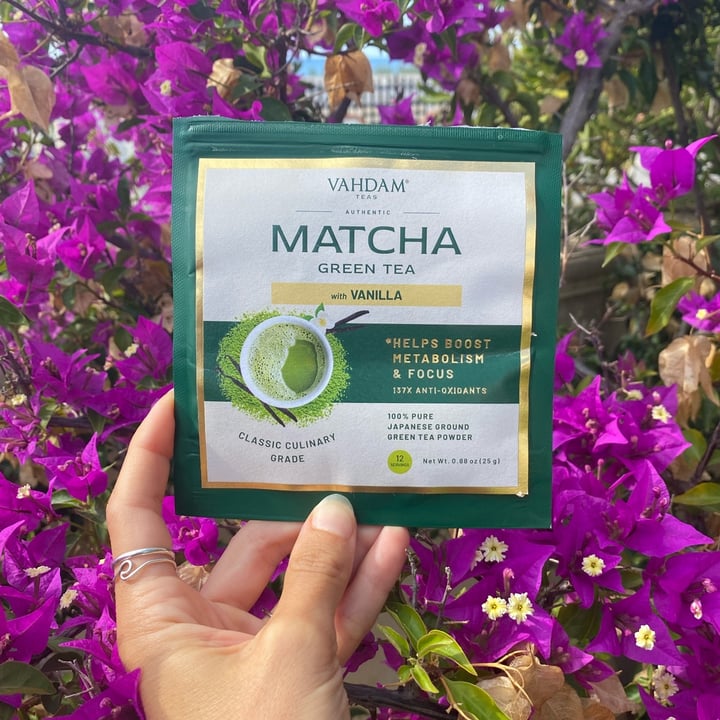 photo of Vahdam Vanilla Matcha shared by @undiluna on  20 Sep 2022 - review