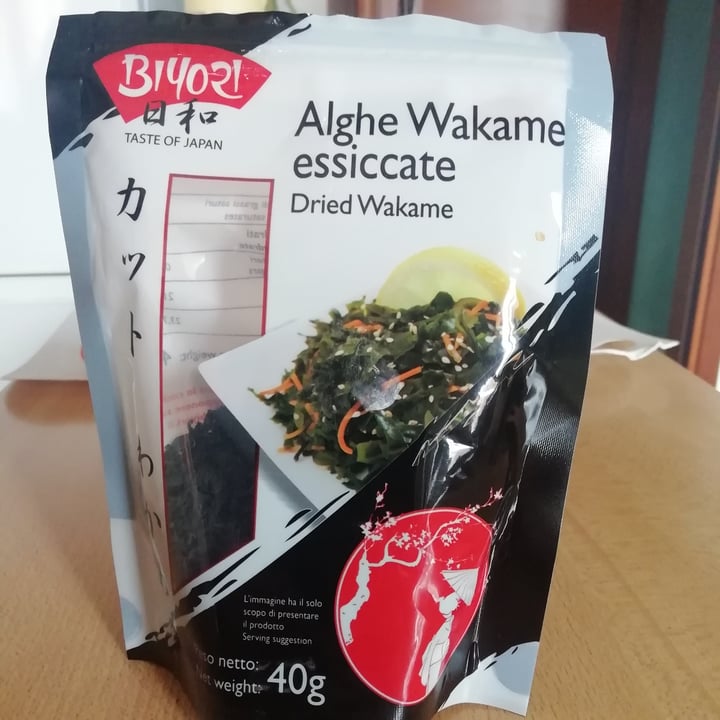 photo of Biyori Alghe Wakame Essiccate shared by @neldubbiocucino on  30 Mar 2022 - review