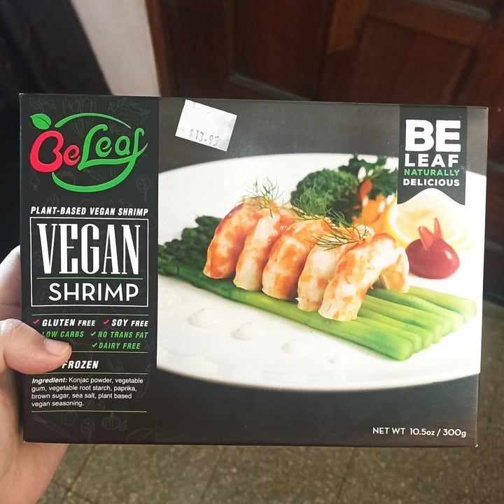 photo of BeLeaf Vegan Vegan Shrimp shared by @lizziemdc on  23 Sep 2022 - review