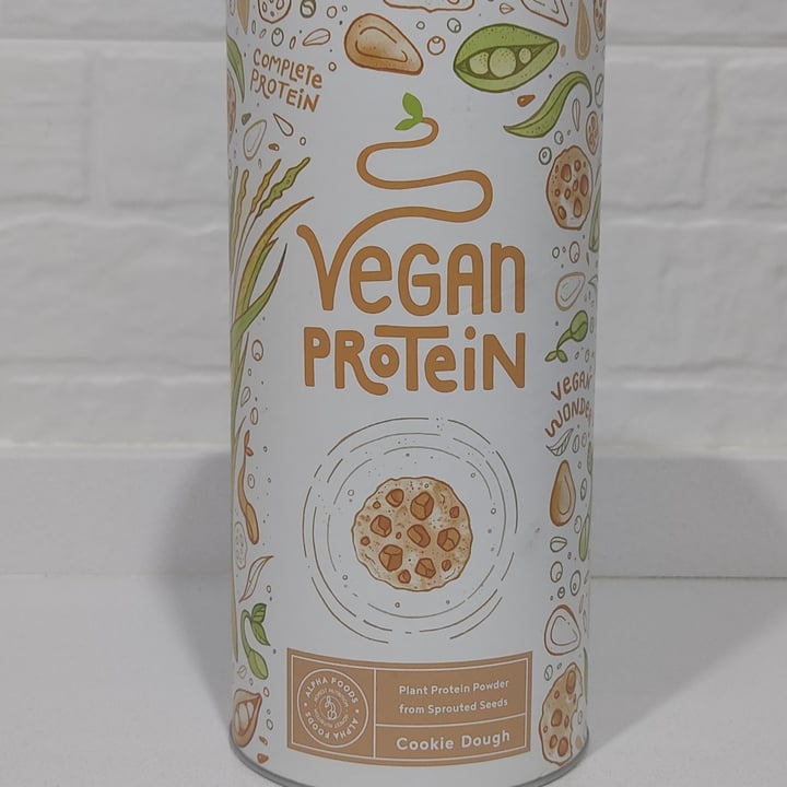 photo of Alpha Foods (Supplements) Vegan Protein Powder (Cookie Dough) shared by @anittauy on  20 Oct 2021 - review