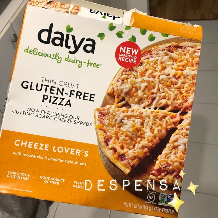 review photo of Daiya Cheese lovers Pizza shared by @sunshinenz on 01 Aug 2021 - review