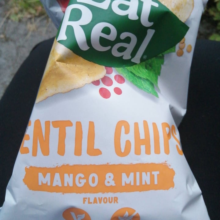 review photo of Eat Real Lentil Chips Mango & Mint shared by @janebee on 20 Jul 2022 - review