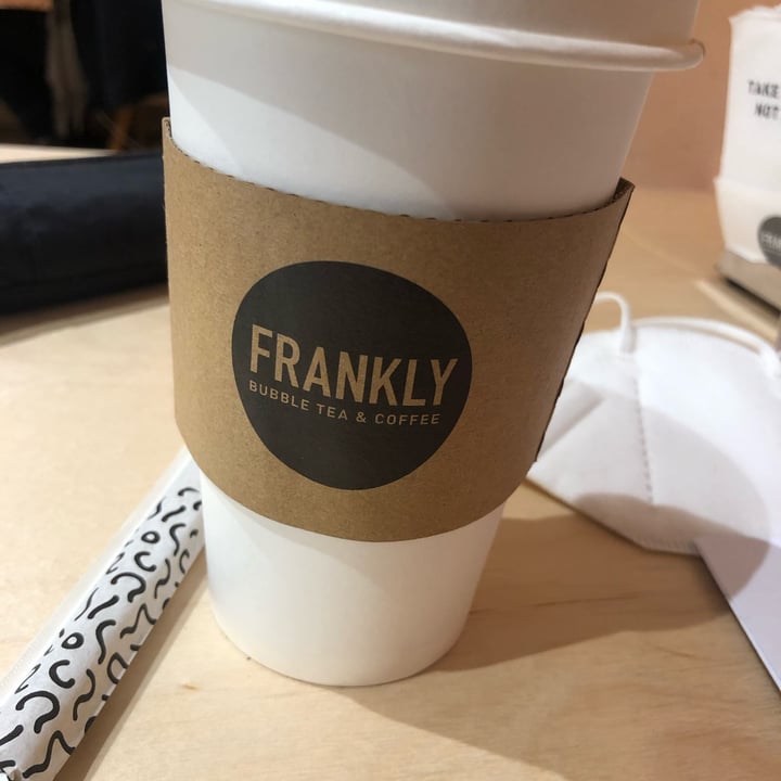 photo of Frankly Bubble Tea & Coffee Pumpkin spice caffè latte (latte di soia) shared by @teresamoretti on  22 Mar 2022 - review