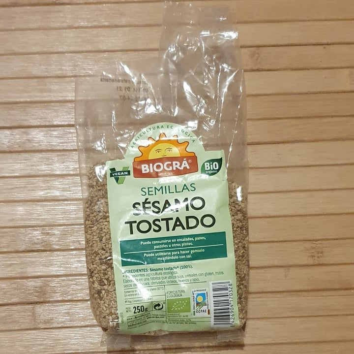 photo of Biogra Sésamo tostado shared by @ceciliaalba on  18 Aug 2020 - review