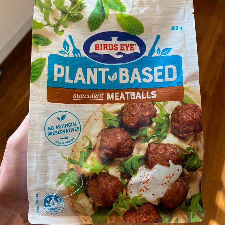 photo of BirdsEye Plant based succulent meatballs shared by @eloiseb on  21 Aug 2021 - review