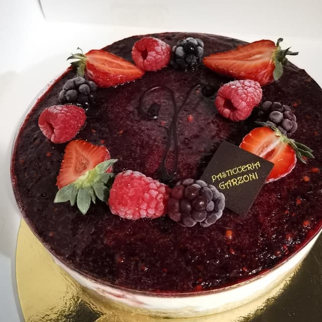 Foto do prato “Cheesecake Ai Frutti Di Bosco”