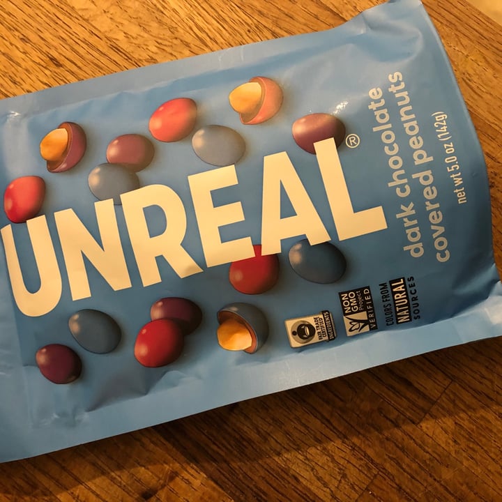 photo of UNREAL Dark Chocolate covered peanuts shared by @xtra70s on  12 Mar 2021 - review