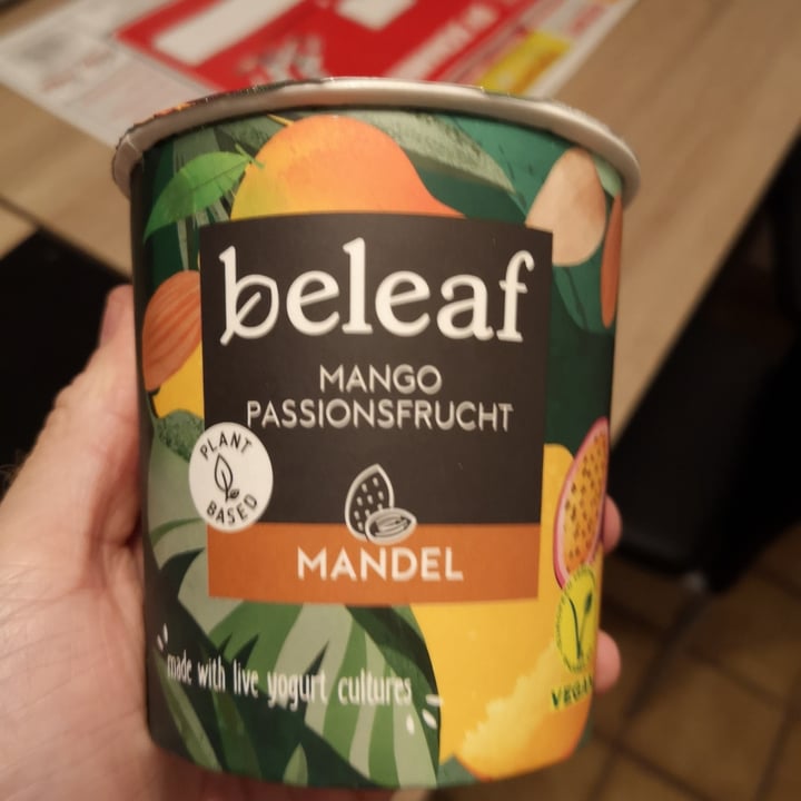 photo of beleaf Mango and Passionfruit Almond Yoghurt shared by @timmibeu on  20 Oct 2020 - review