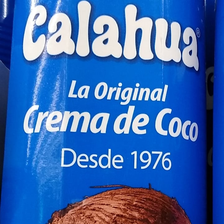 photo of Calahua Crema De Coco shared by @veganxlosanimales on  17 Feb 2022 - review