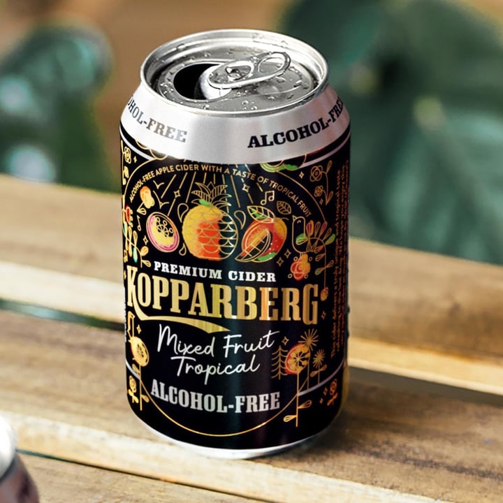 photo of Kopparberg Mixed fruit tropical cider shared by @abbieeats on  13 Jun 2022 - review