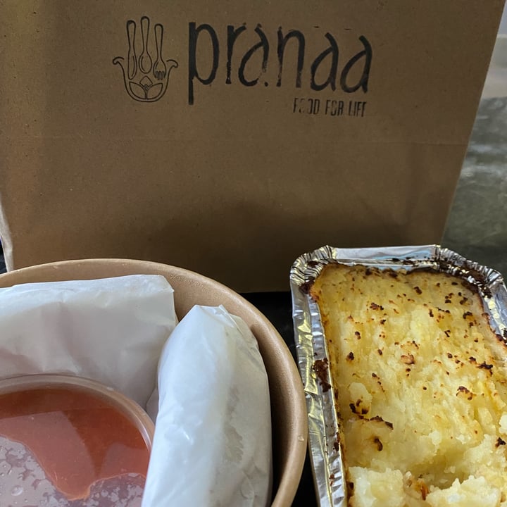 photo of Pranaa - Vegan Restaurant & Bar shepards pie shared by @travnastyart on  22 May 2022 - review