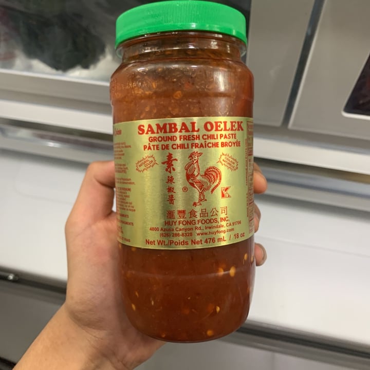 photo of Huy Fong Foods Sambal Oelek shared by @jeslynpopp on  29 Jun 2021 - review
