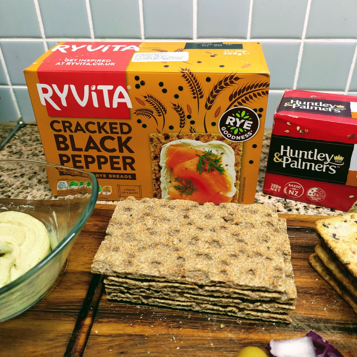 Ryvita Cracked black pepper crunchy rye breads Reviews abillion