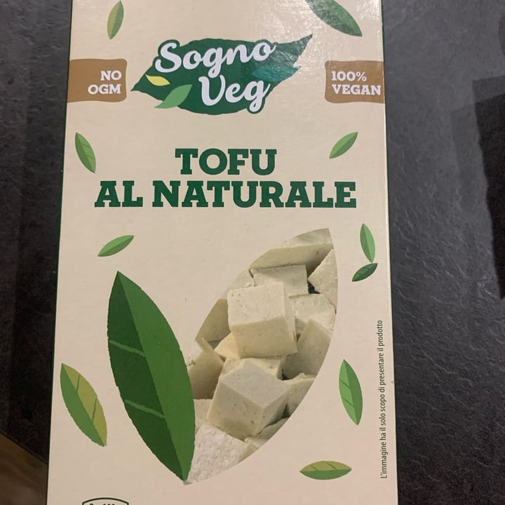 photo of Sogno veg Tofu al naturale shared by @marig on  01 Jun 2022 - review
