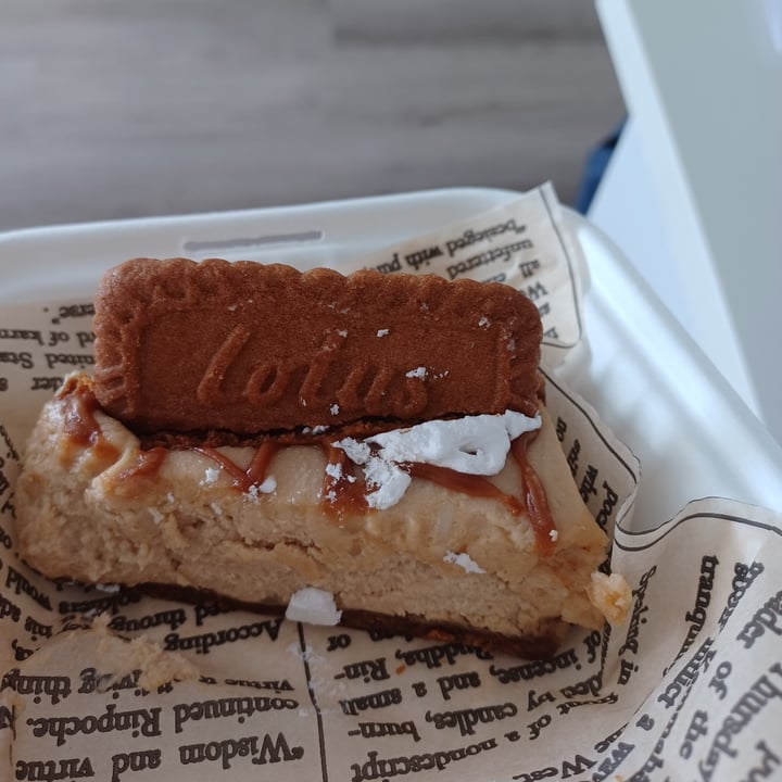 photo of Vegan Streetfood Deli - Obs Biscoff Cheesecake shared by @campsbayvegan on  18 Sep 2022 - review