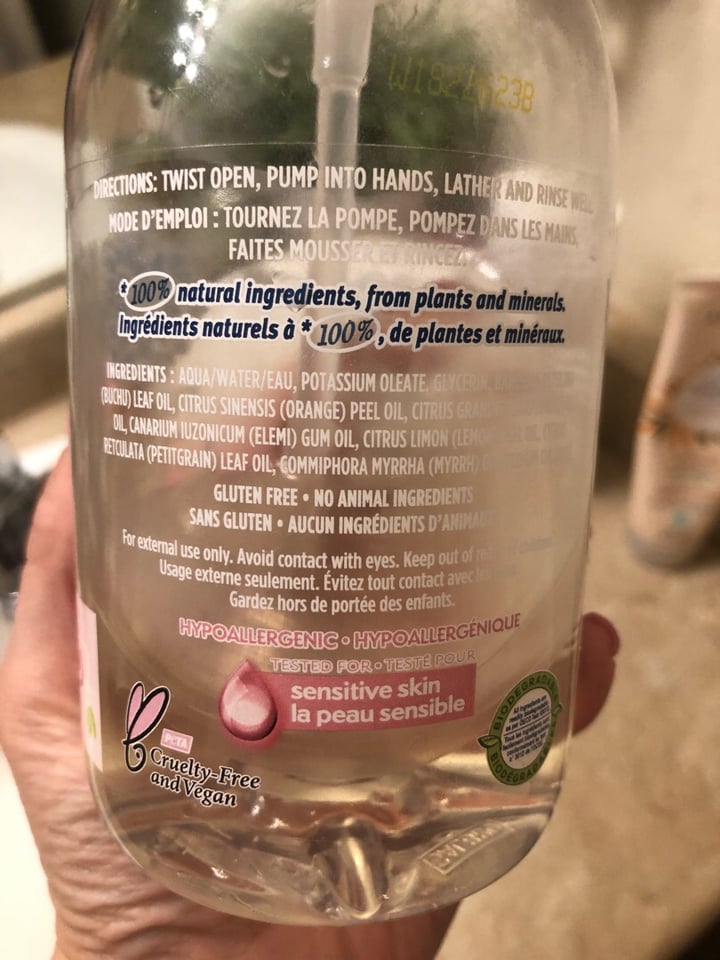 photo of Nature Clean Sweet Pea Lemon Balm Liquid Soap shared by @camyot on  16 Aug 2019 - review