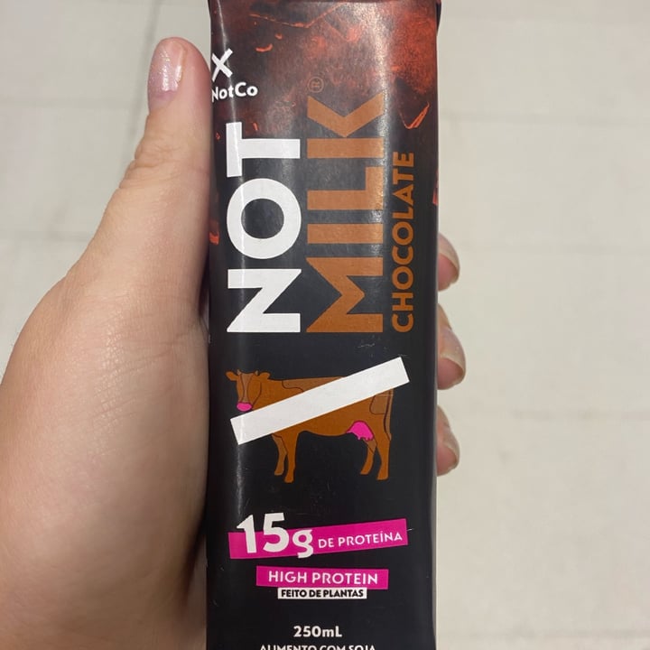 photo of NotCo not milk chocolate shared by @leticiares on  04 Nov 2022 - review