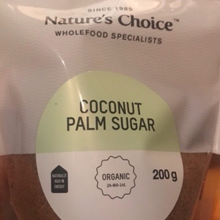 photo of Nature's Choice Coconut palm sugar shared by @shannygirl on  05 Aug 2020 - review