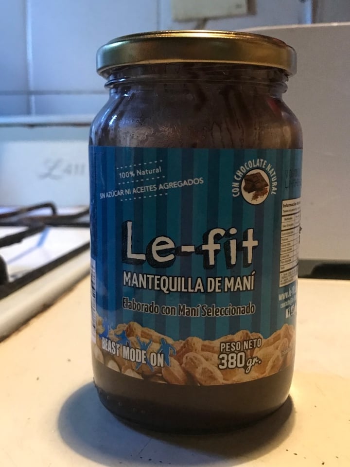 photo of Le-Fit Mantequilla De Maní Endulzada Con Stevia shared by @ag1 on  29 Jan 2020 - review