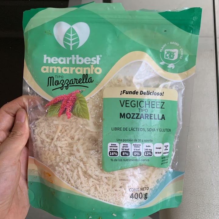 photo of Heartbest Vegicheez Amaranto Tipo Mozzarella shared by @ericka1 on  28 May 2020 - review