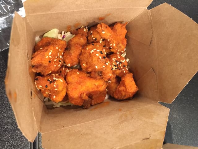 「Cauliflower Dippers」の料理の写真